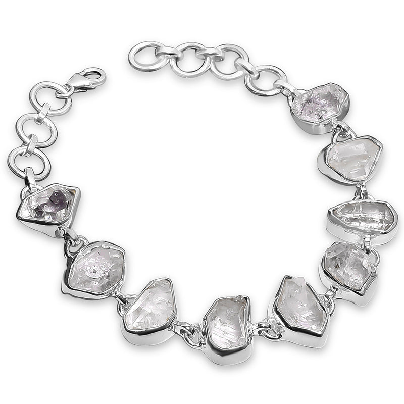 "Queen of Ice" Herkimer Diamond Bracelet